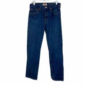 Levi’s Dark Wash 501 Straight Leg Men’s Jeans